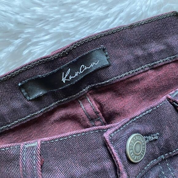 Kancan Jeans Skinny Stretch Purple Women’s Size 26 - Picture 8 of 9